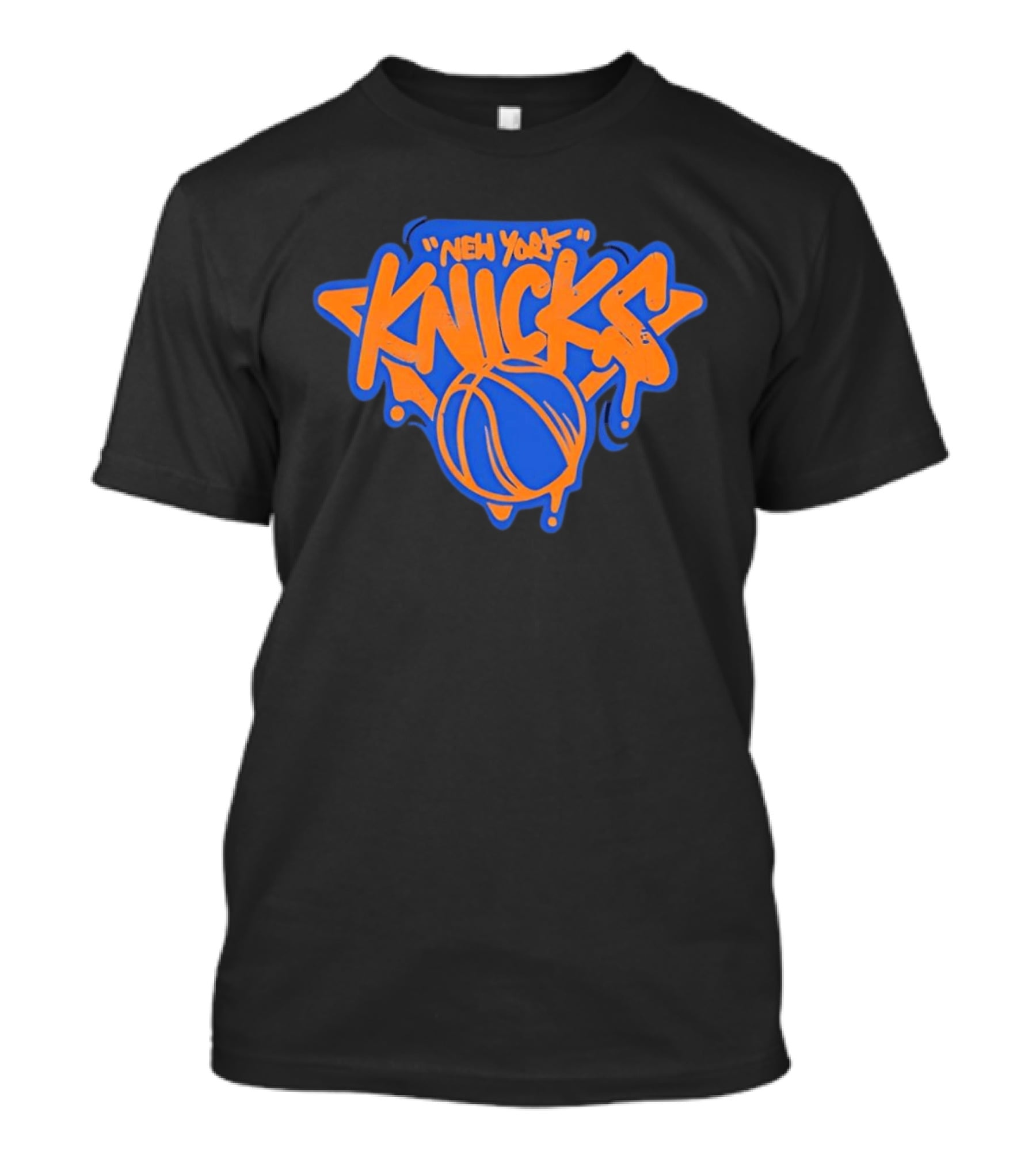 New York Knicks Streetwear Graffiti Basketball T-Shirt