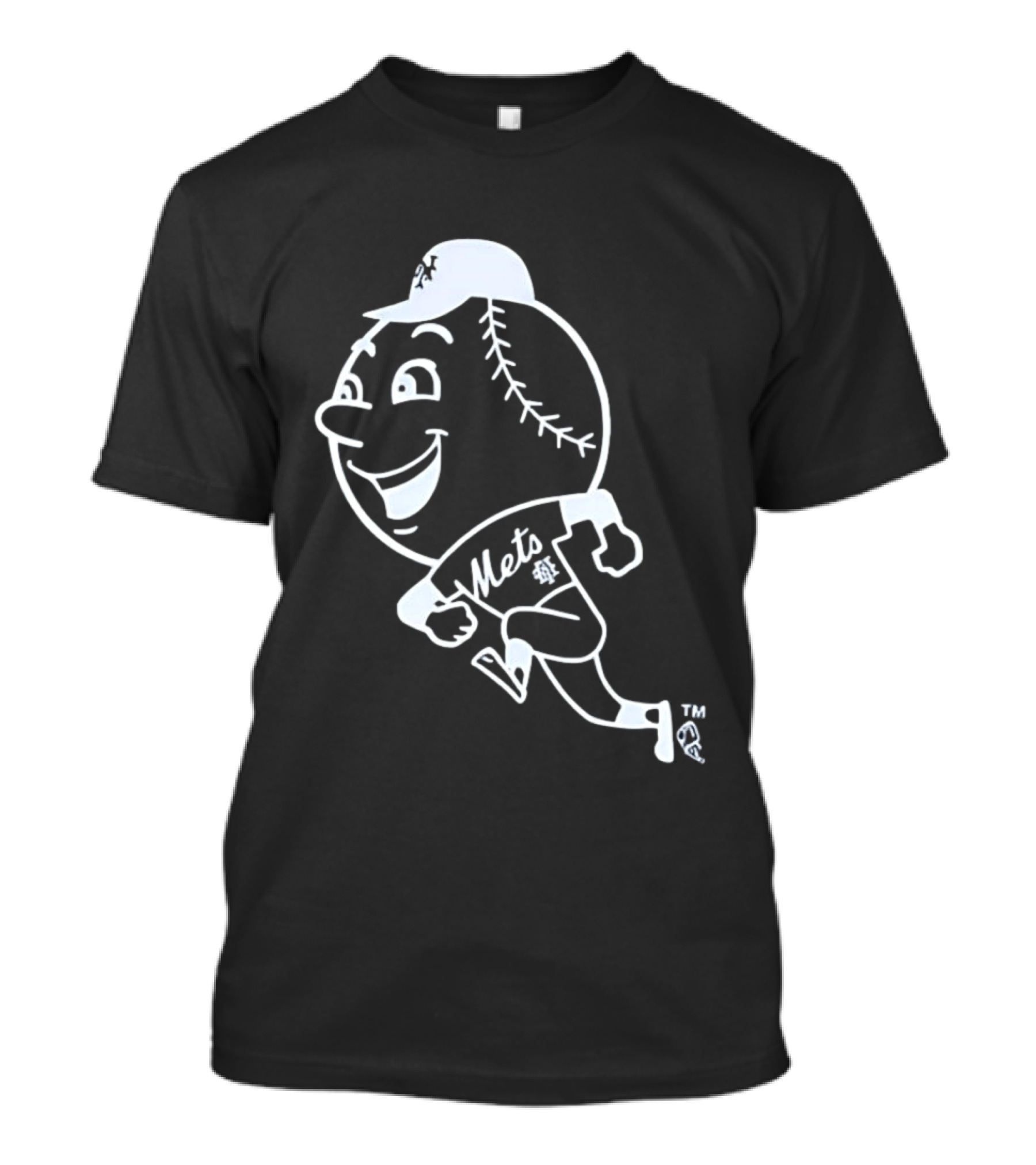 Mets Mr. Met Running Baseball T-Shirt