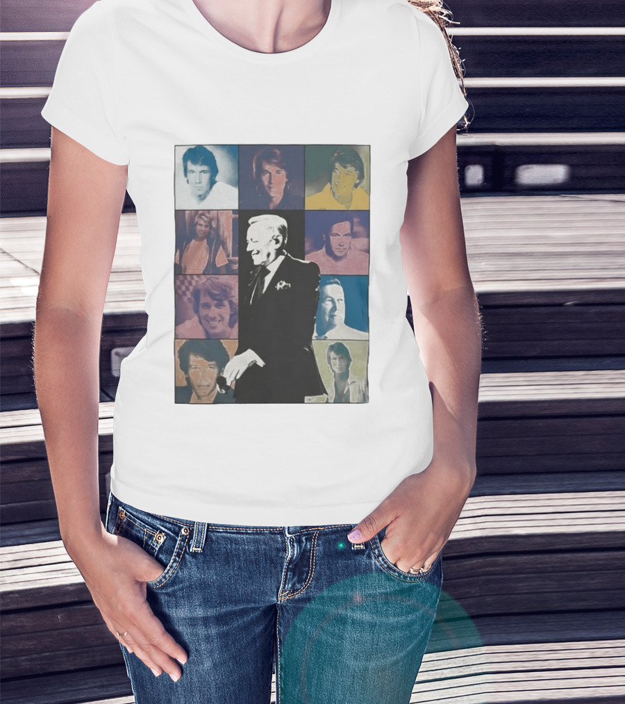 Roland Kaiser Ein Leben Für Die Musik Pop Art Tribute Collage T-Shirt