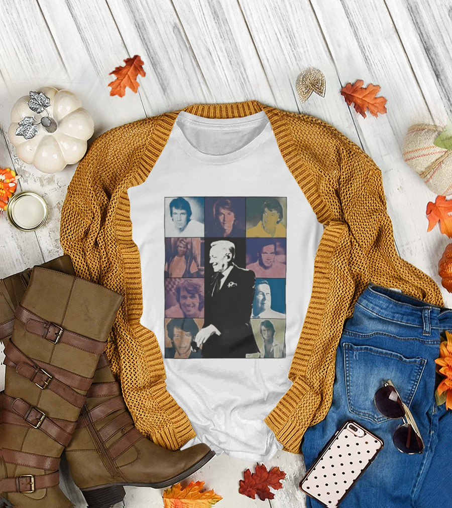 Roland Kaiser Ein Leben Für Die Musik Pop Art Tribute Collage T-Shirt