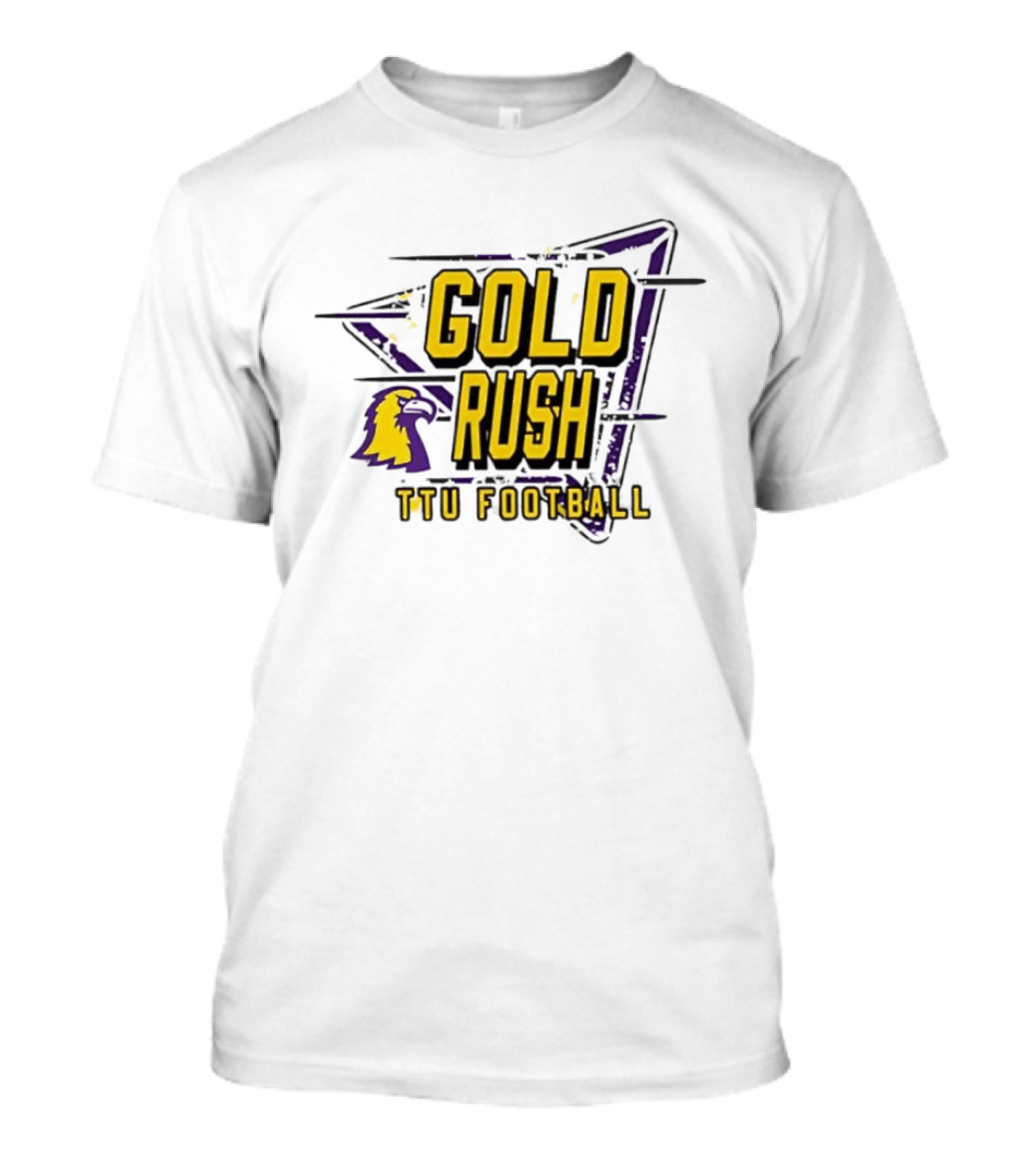 Gold Rush TTU Football Tennessee Tech Golden Eagles T-Shirt