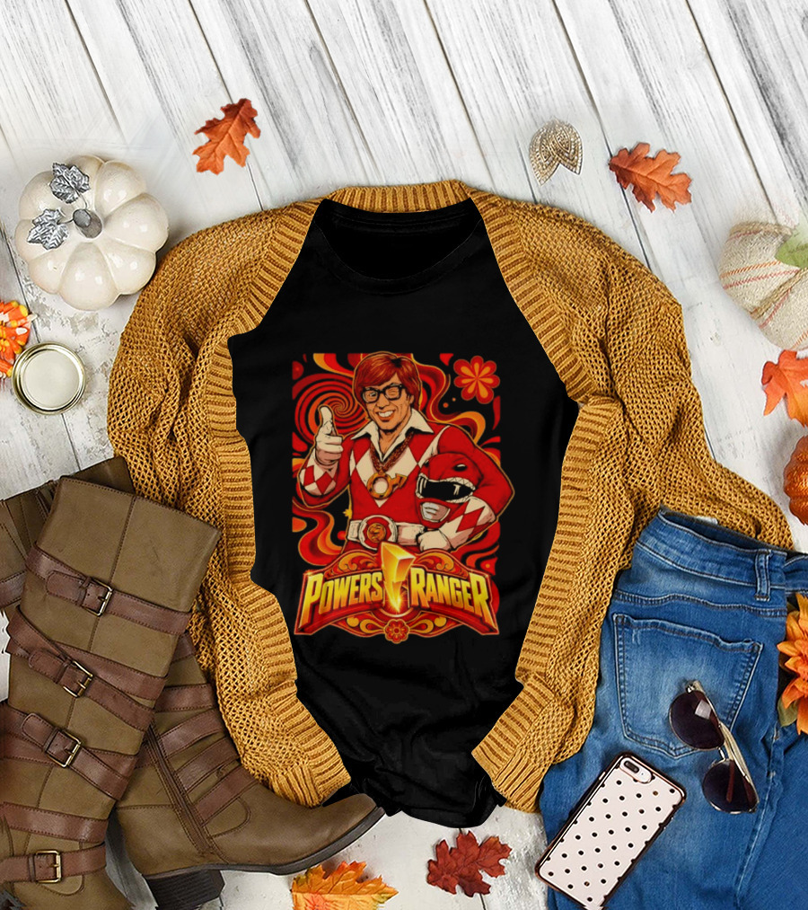 Powers Ranger Austin Powers Power Rangers T-Shirt
