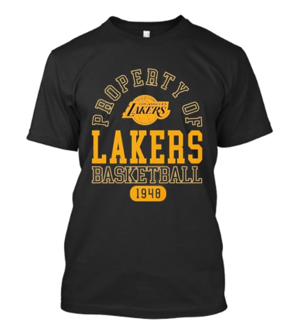 Property Of Los Angeles Lakers Basketball 1948 T-Shirt