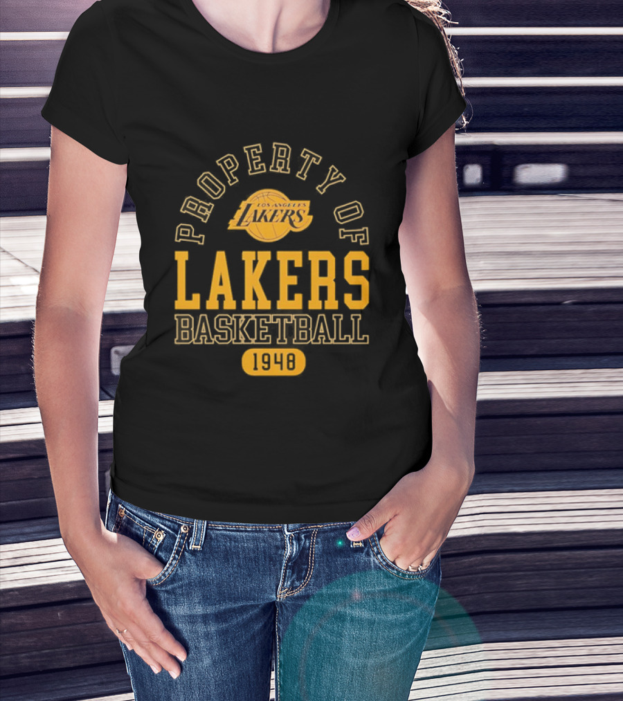 Property Of Los Angeles Lakers Basketball 1948 T-Shirt