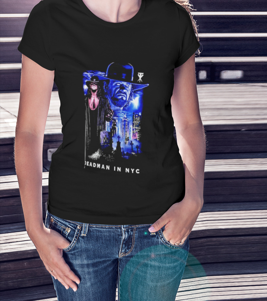 Undertaker Deadman In NYC WWE Fest New York City T-Shirt
