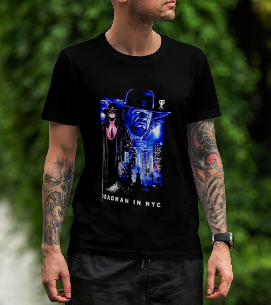 Undertaker Deadman In NYC WWE Fest New York City T-Shirt