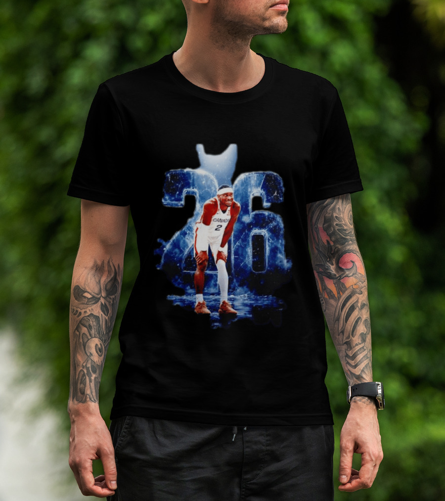 Shai Gilgeous Alexander Canada Basketball 2 Team Jersey 26 T-Shirt