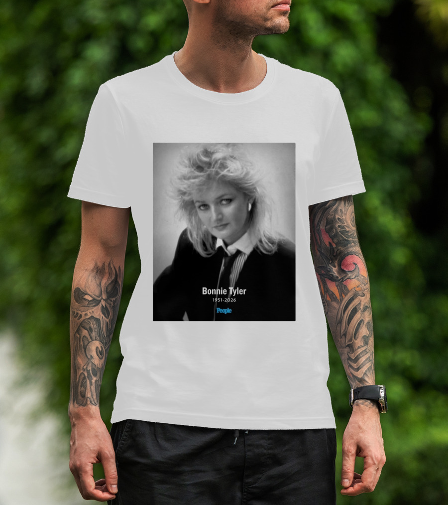 Bonnie Tyler 1951 2026 People Magazine T-Shirt