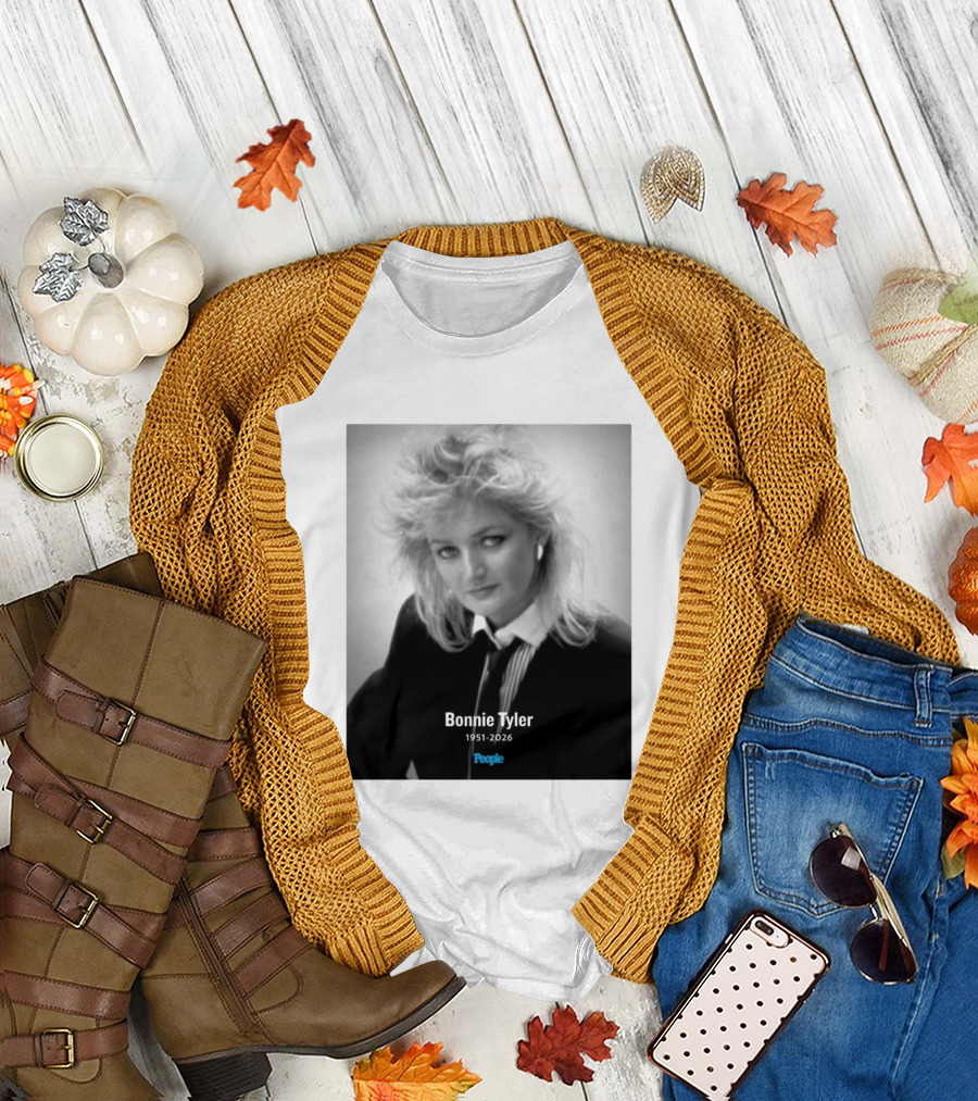 Bonnie Tyler 1951 2026 People Magazine T-Shirt
