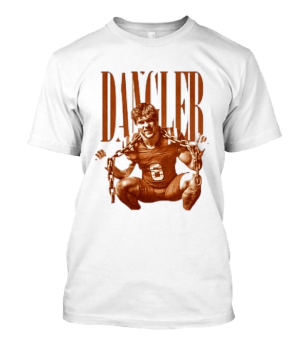 Ronin Dangler No 6 Linebacker Bradenton Florida Chain T-Shirt