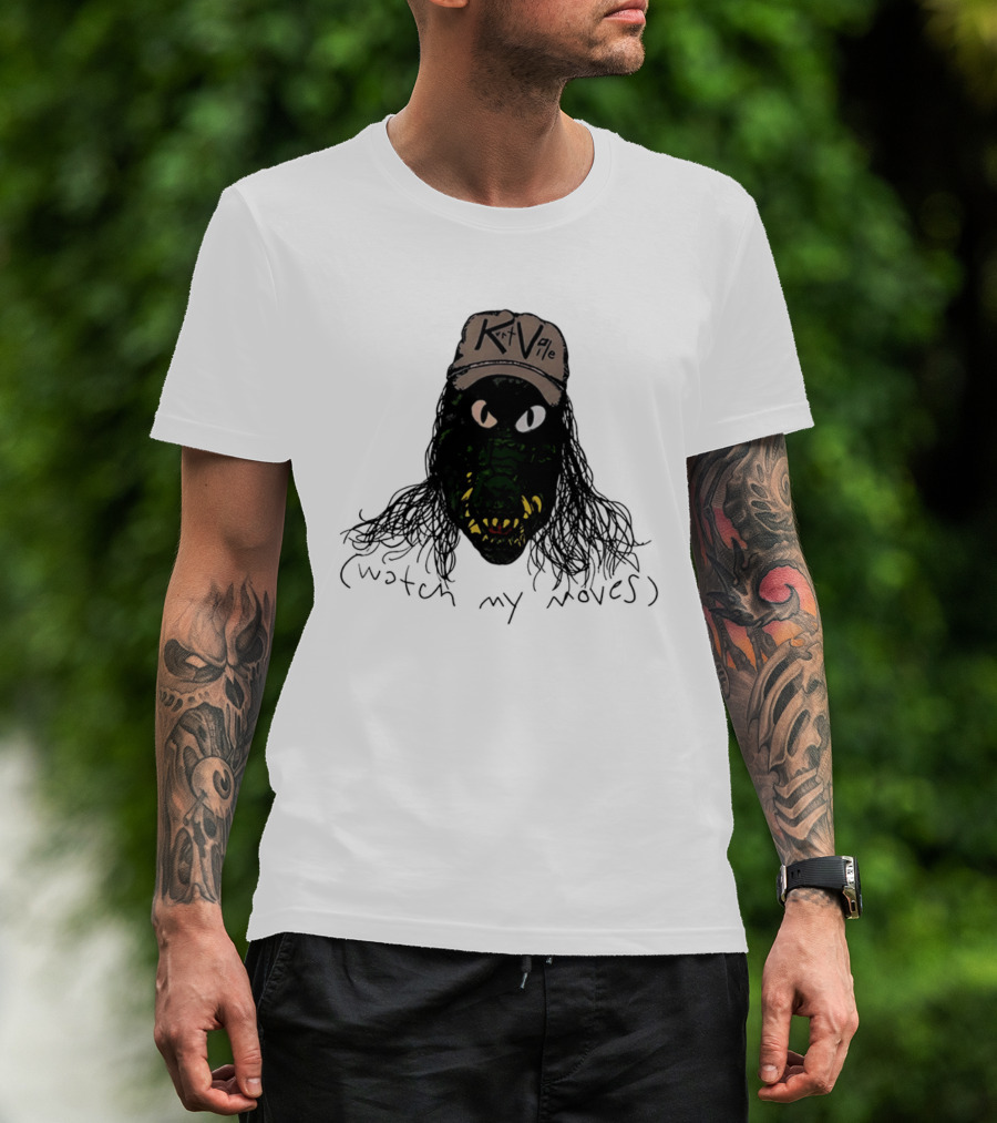 Kurt Vile My Moves Indie Rock Monster Hat T-Shirt