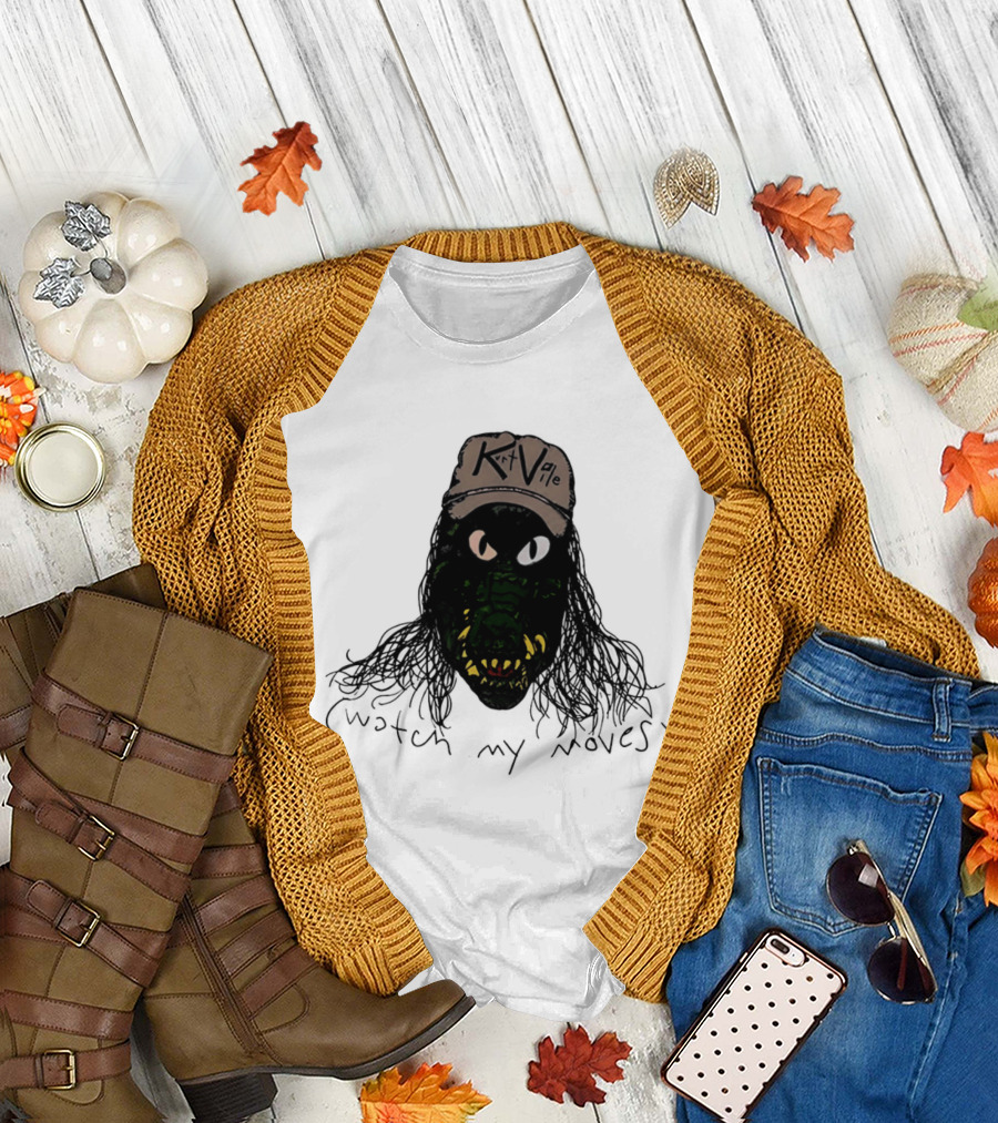 Kurt Vile My Moves Indie Rock Monster Hat T-Shirt