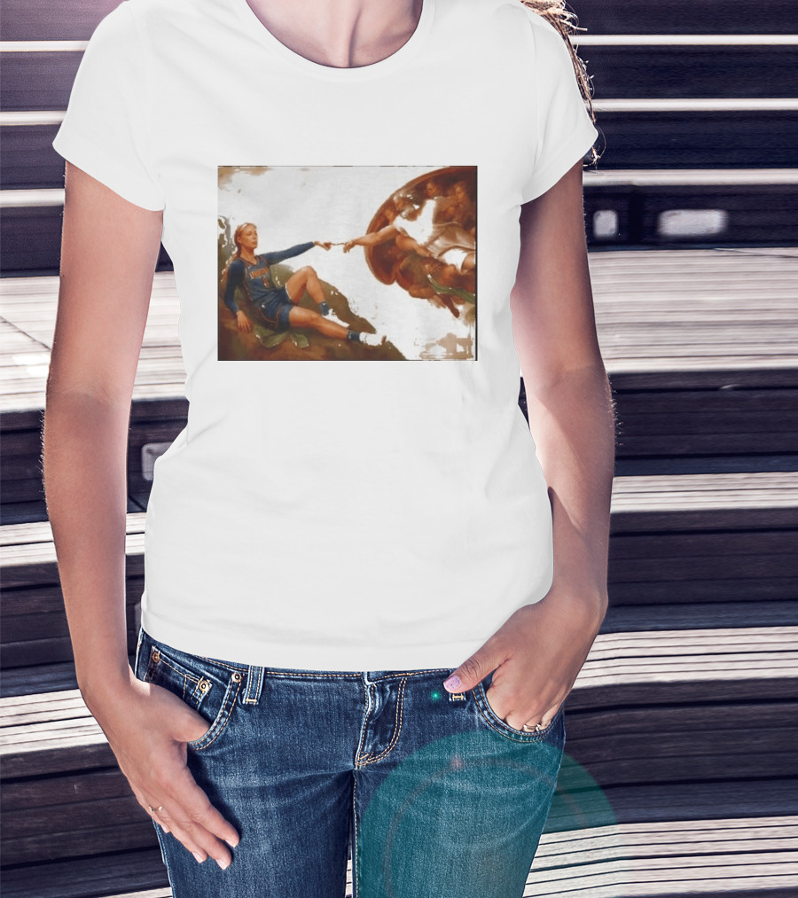 Sophie Cunningham Indiana Fever NBA 2026 Point Creation Adam T-Shirt