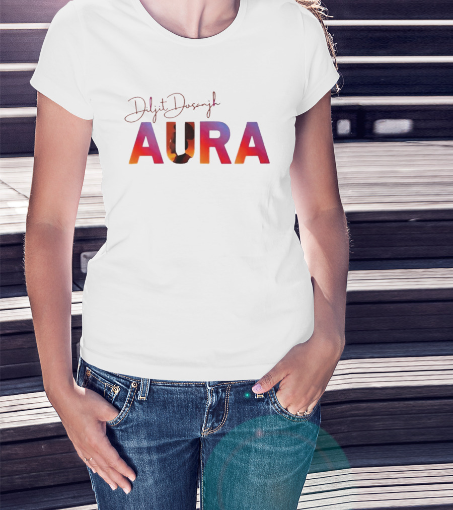 Diljit Dosanjh AURA World Tour 2026 T-Shirt