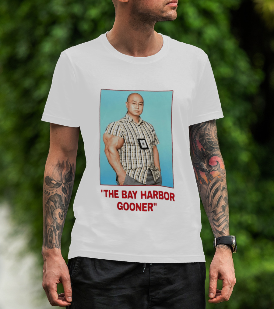 The Bay Harbor Gooner Dexter Masuka Meme Buff T-Shirt