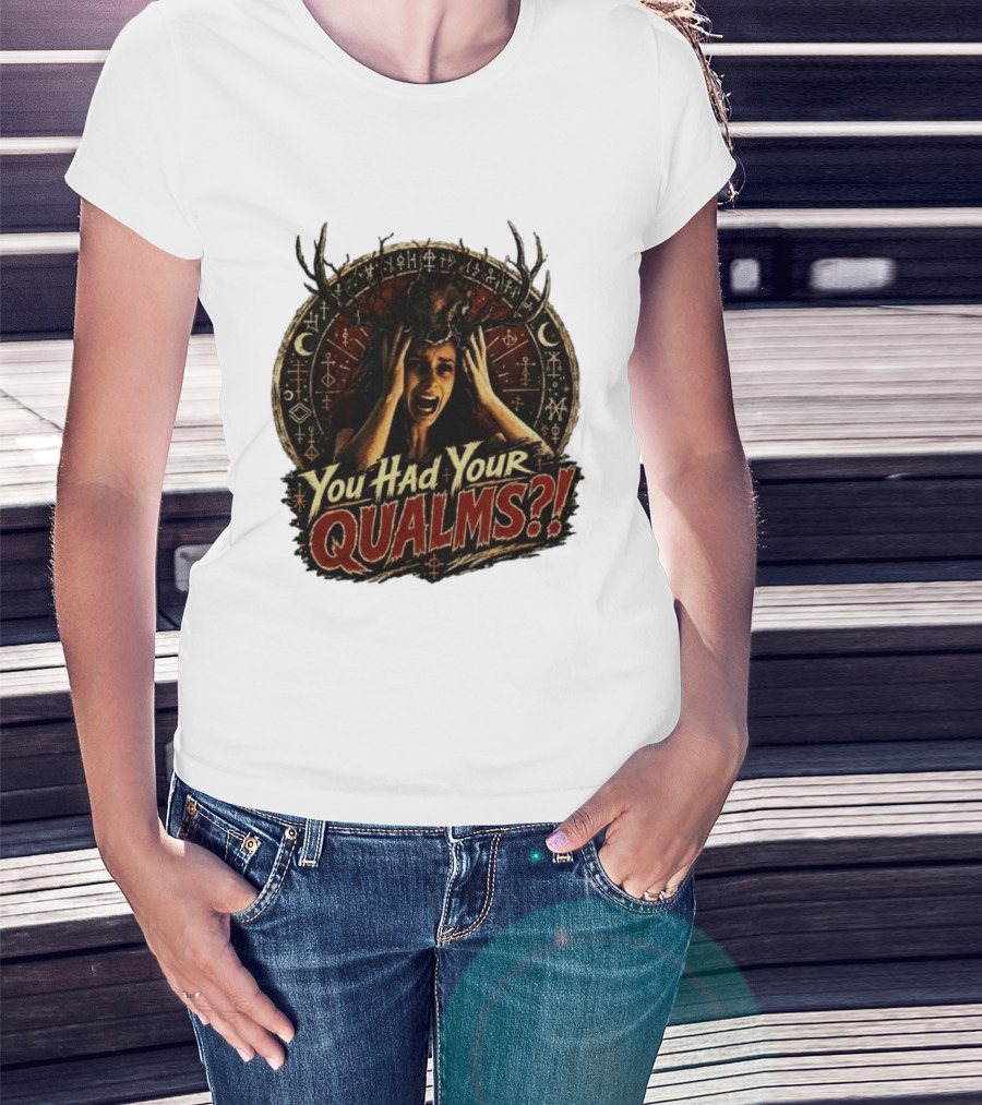 Patricia Widows Bay You Had Your Qualms Ritual Symbolism Antlered Figure T-Shirt
