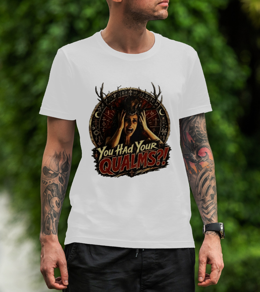 Patricia Widows Bay You Had Your Qualms Ritual Symbolism Antlered Figure T-Shirt