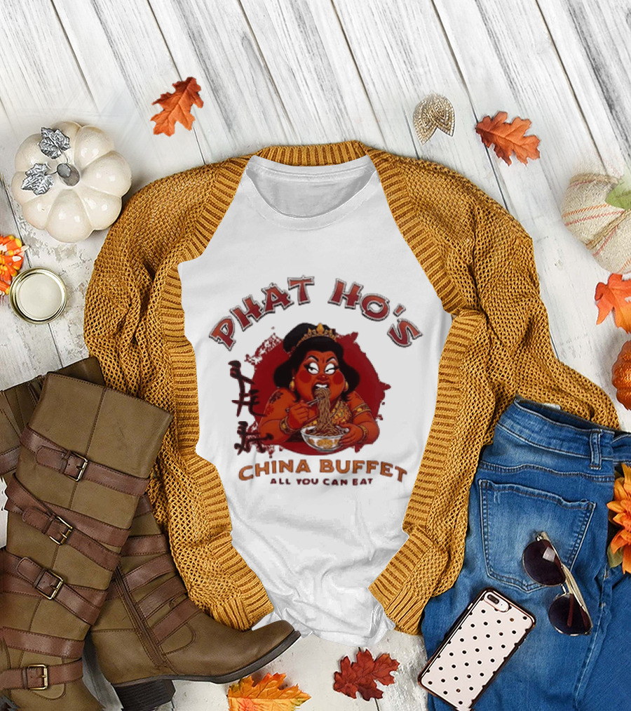 Phat Ho's China Buffet All You Can Eat Food Noodle T-Shirt