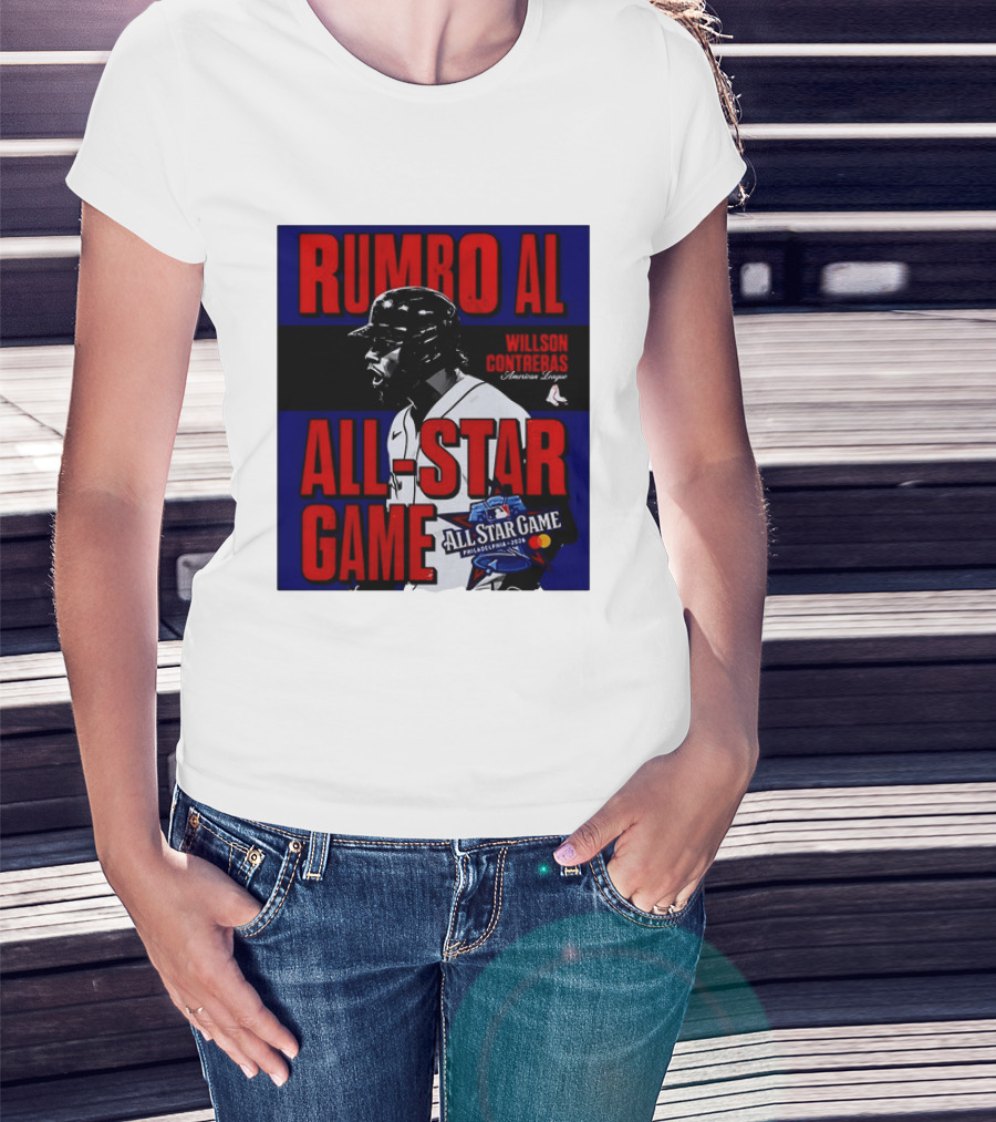 Rumbo AL All Star Game 2026 Willson Contreras Boston Red Sox Philadelphia T-Shirt
