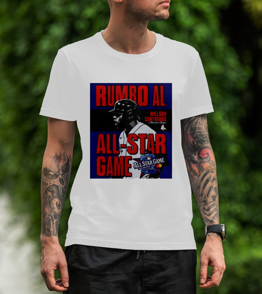 Rumbo AL All Star Game 2026 Willson Contreras Boston Red Sox Philadelphia T-Shirt