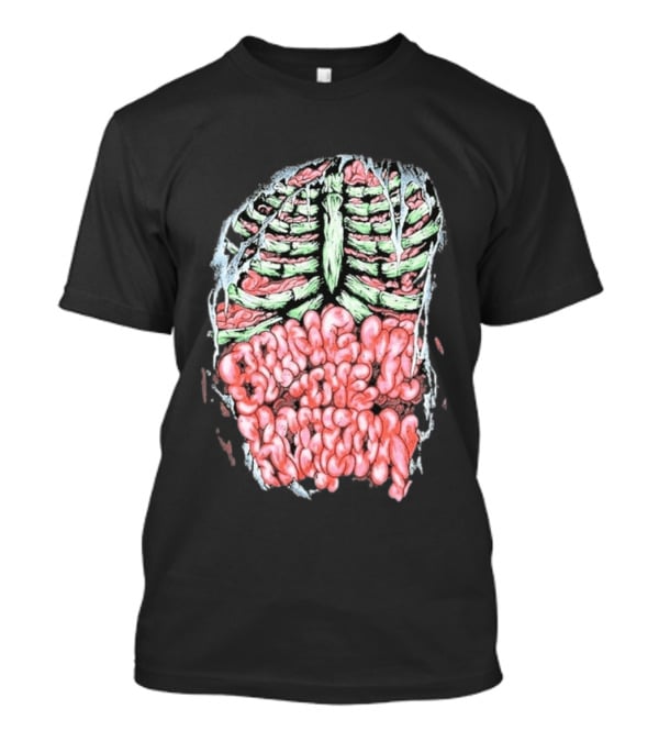 Bring Me The Horizon BMTH Ribcage Skeleton 2026 T-Shirt