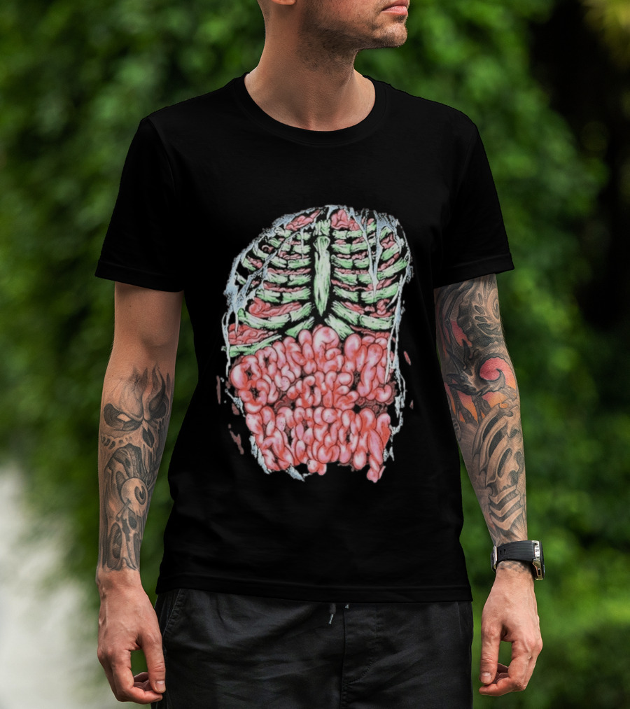 Bring Me The Horizon BMTH Ribcage Skeleton 2026 T-Shirt