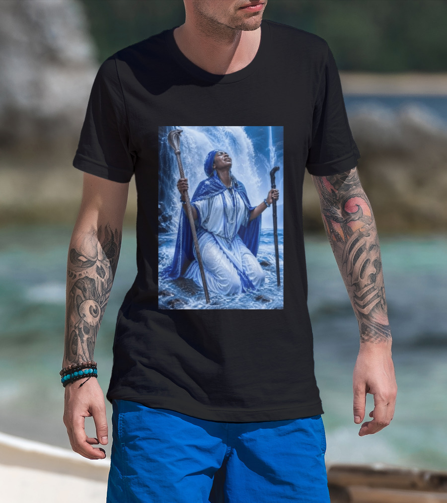Many People Ask This Question Can I Let My Ancestors Know About My Relationship Ngiyakwazi Ukuba Ngayon Spiritual Waterfall Wisdom T-Shirt