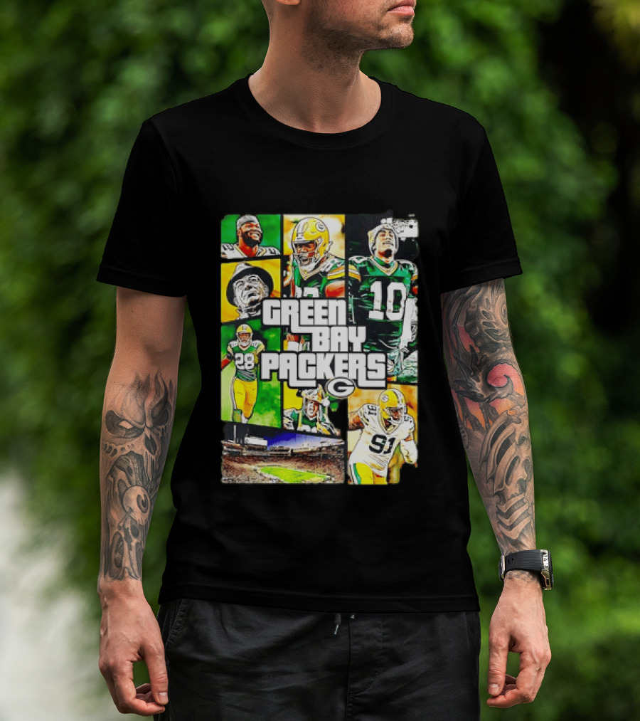 Green Bay Packers Football NFL Team Fan Merchandise T-Shirt