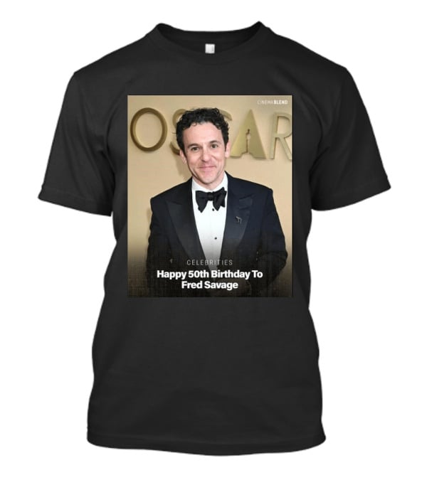 Happy 50th Birthday To Fred Savage CinemaBlend Celebrities T-Shirt