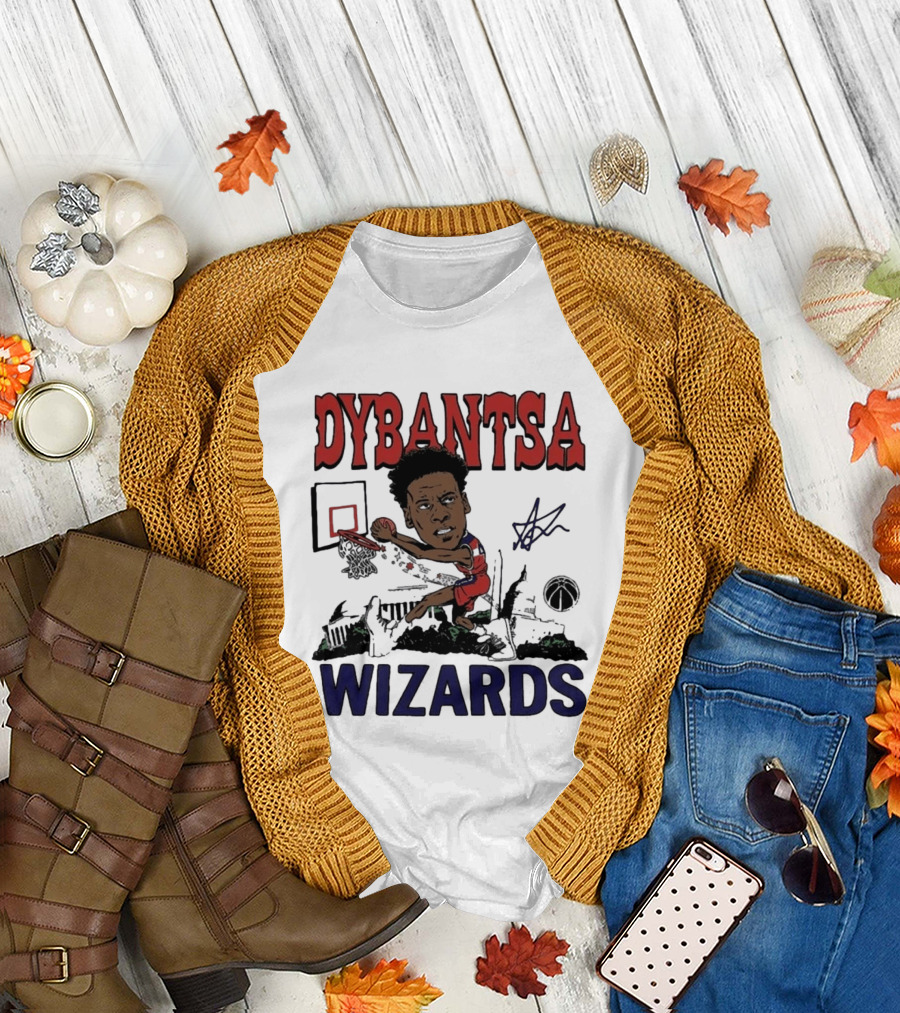 Dybantsa Washington Wizards Rookie Tri Blend Homage T-Shirt