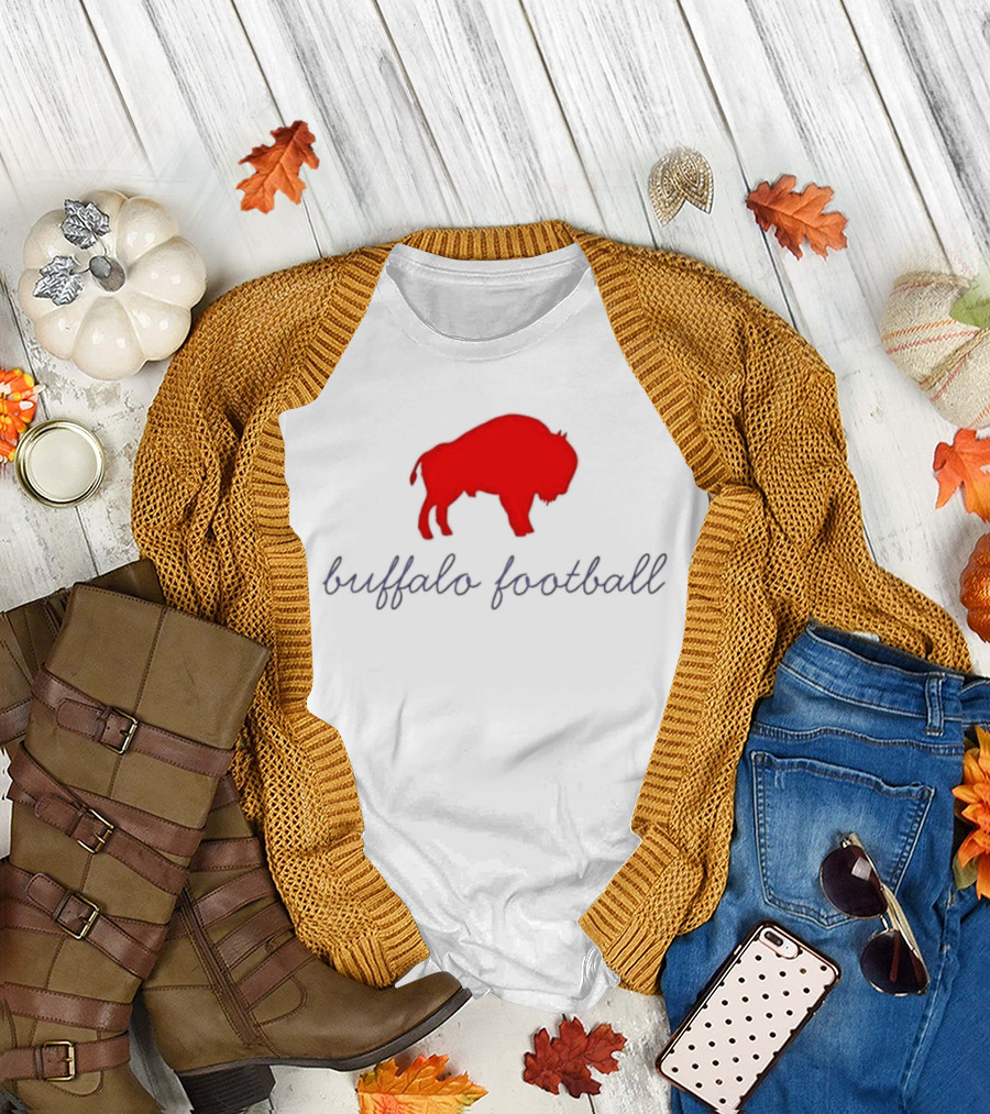 buffalo football red buffalo T-Shirt