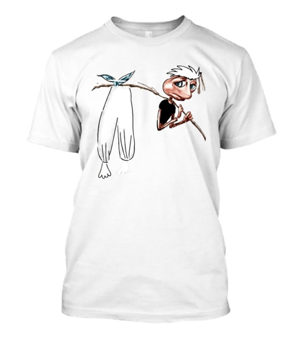 Go Jo Joe Biden Hobo Cartoon Character With Bindle And Pants T-Shirt