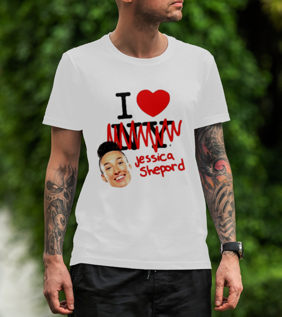 I Love NY Jessica Shepard Heartbeat T-Shirt