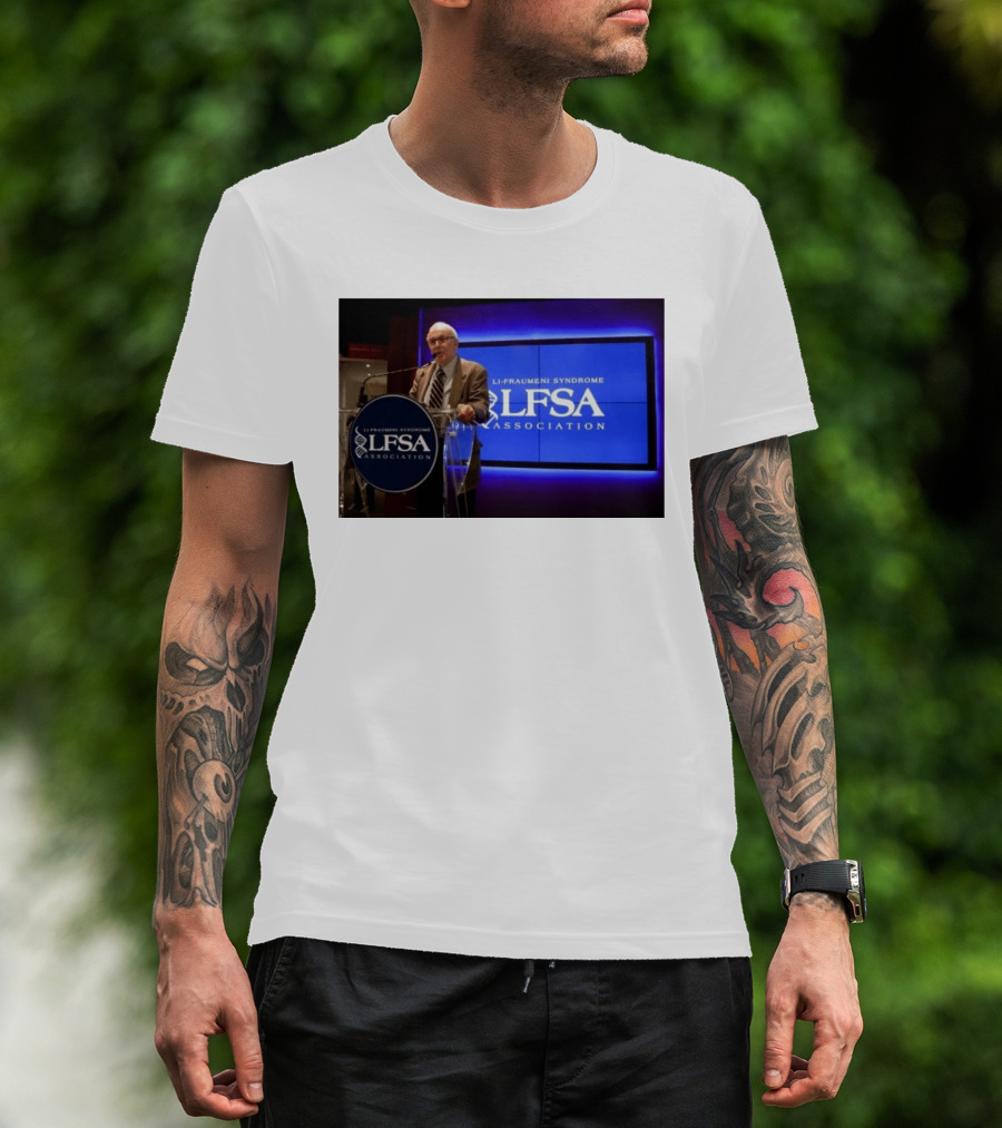 LI Fraumeni Syndrome LFSA Association Genetic Cancer Research Legacy T-Shirt