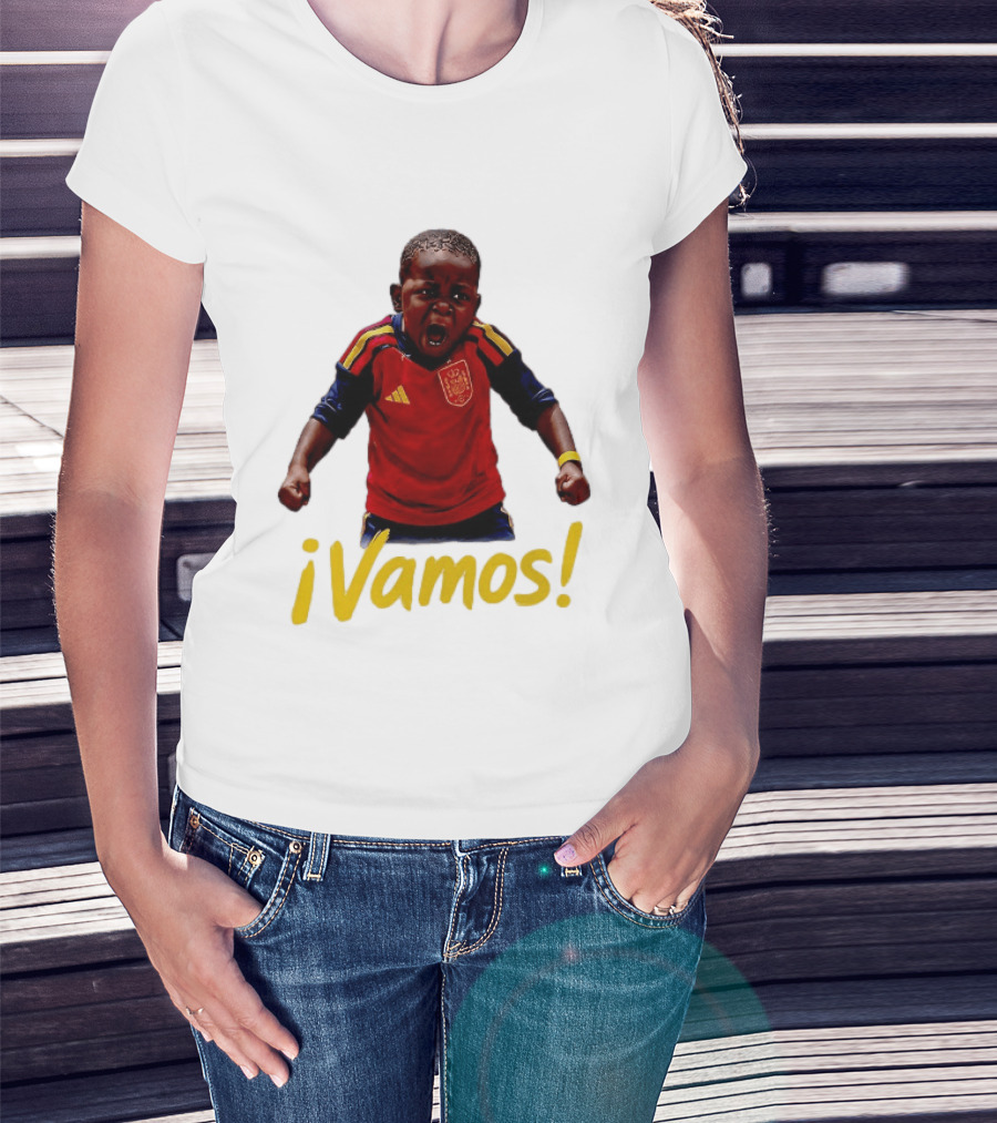 ¡Vamos! Lamine Yamal Spain Football Meme Spain Team Spirit T-Shirt