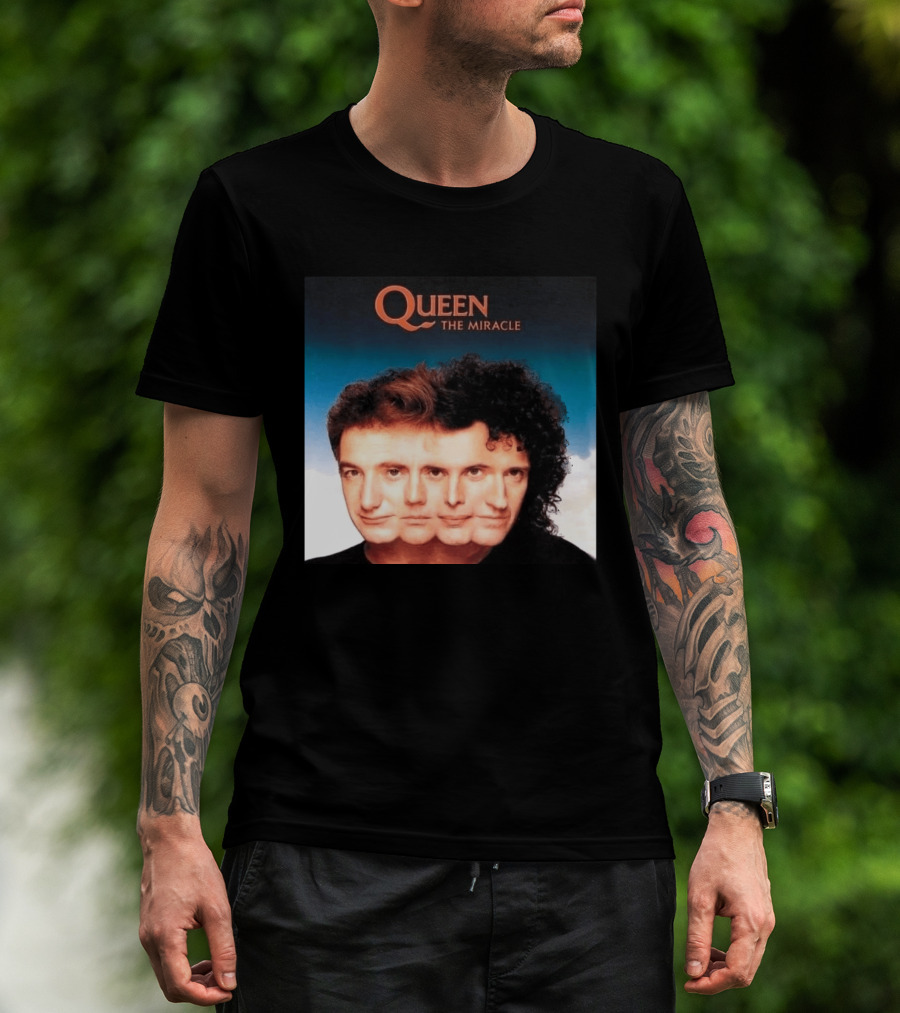 Queen The Miracle Album Cover Art May 1989 Release T-Shirt