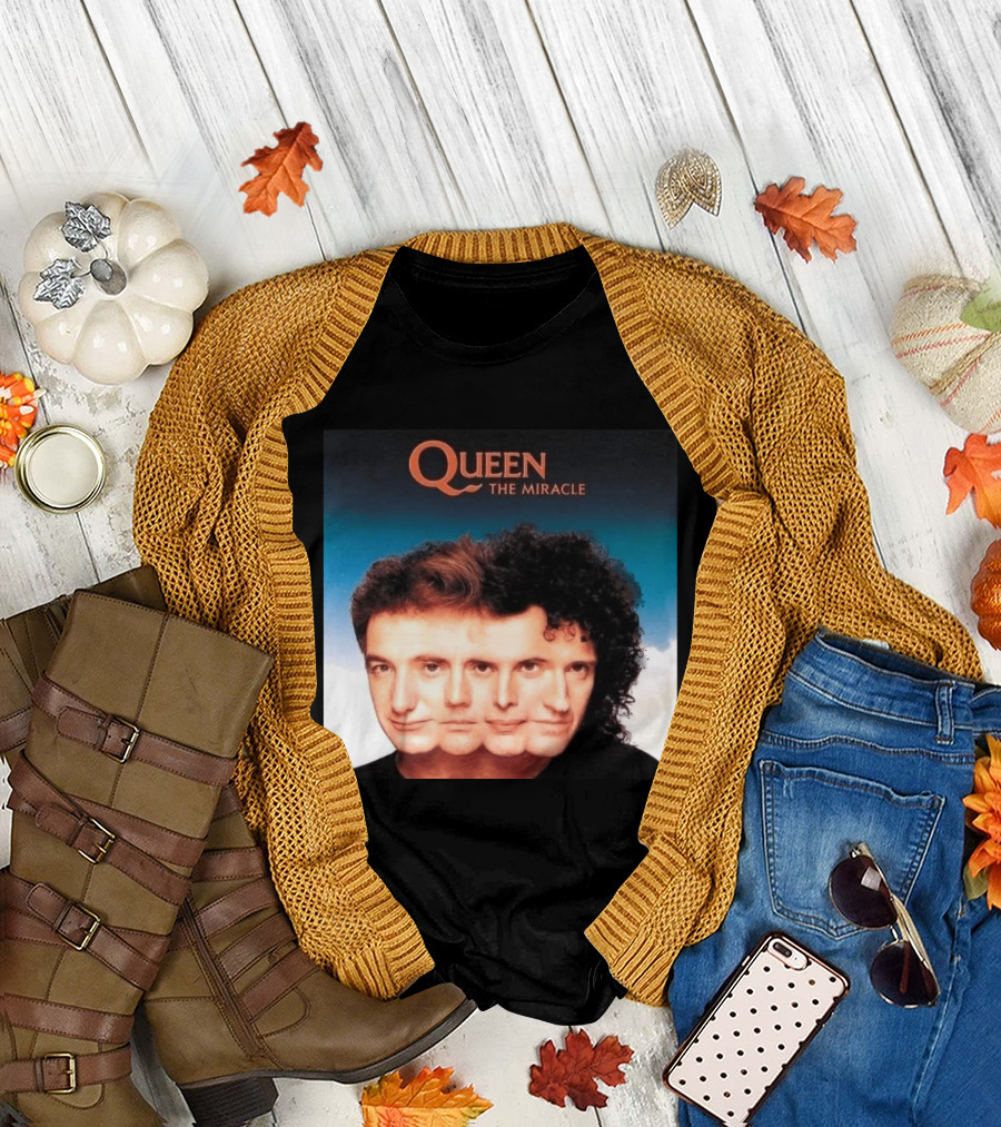 Queen The Miracle Album Cover Art May 1989 Release T-Shirt