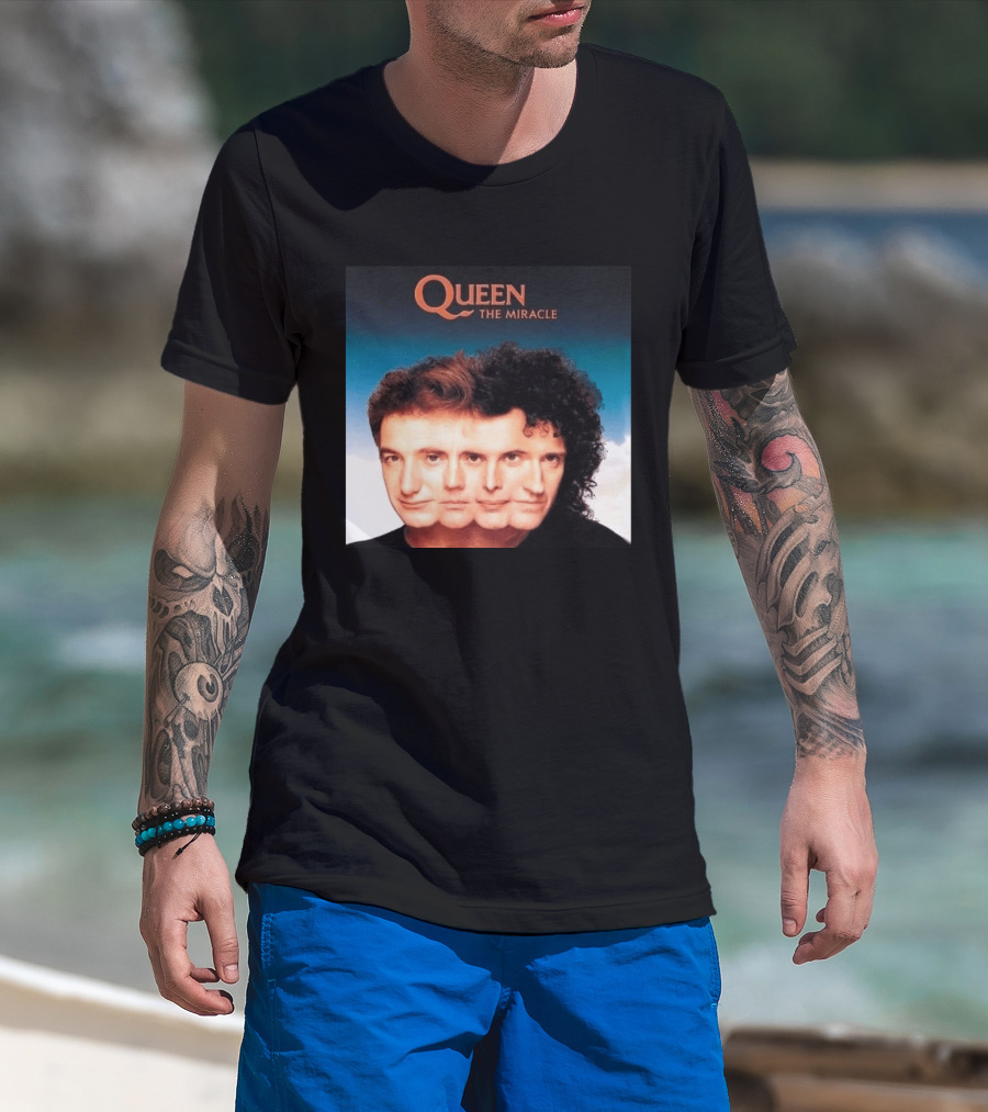 Queen The Miracle Album Cover Art May 1989 Release T-Shirt