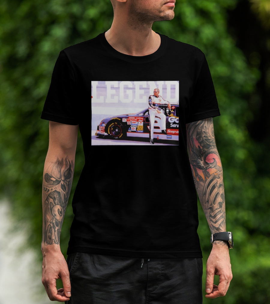 Dale Earnhardt Richard Childress Racing Nascar Winston Cup Legend Goodyear Snap On Holley T-Shirt