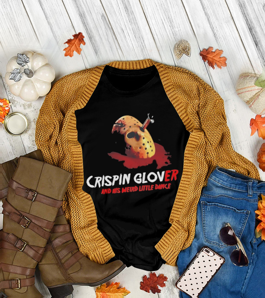Crispin Glover Jason Mask Friday The 13th And His Weird Little Dance T-Shirt