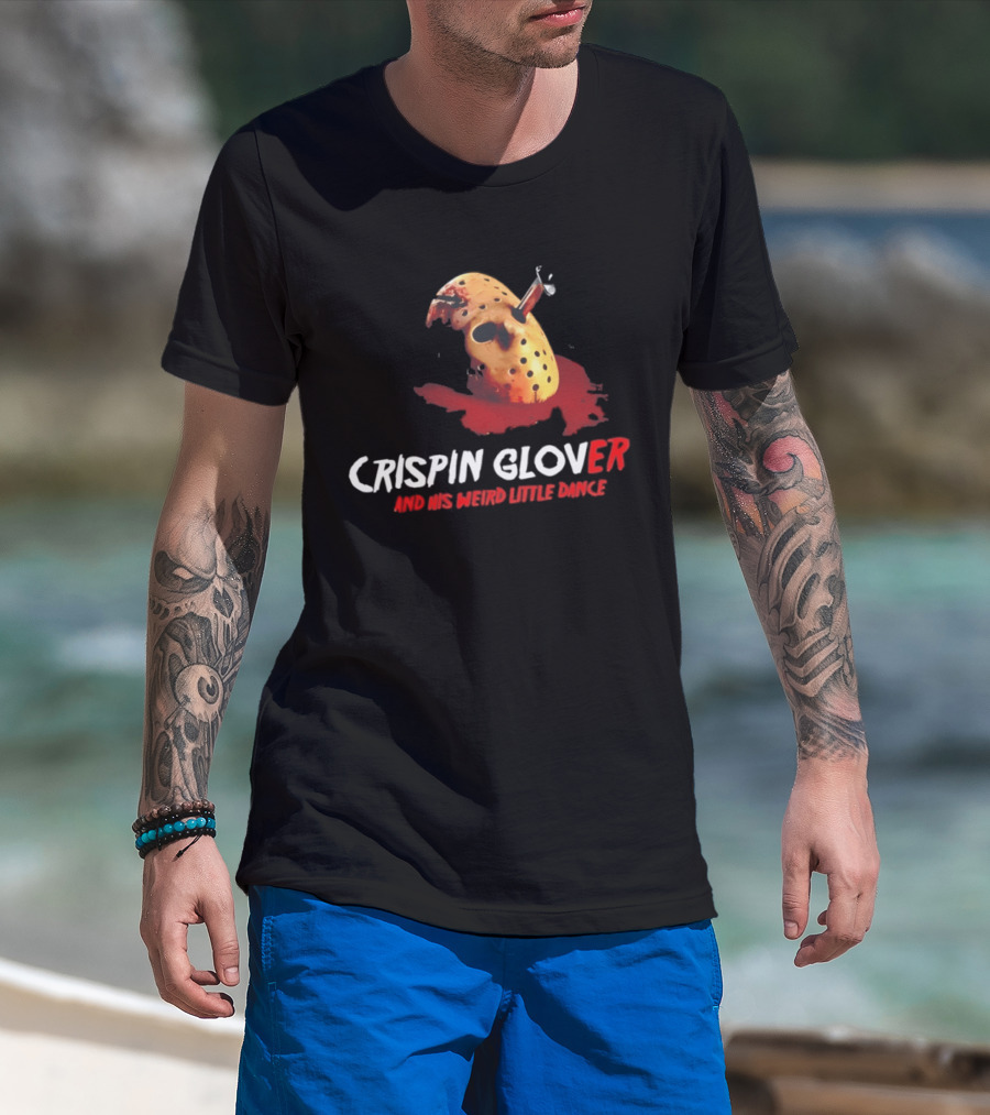 Crispin Glover Jason Mask Friday The 13th And His Weird Little Dance T-Shirt