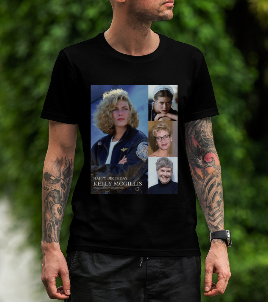 Happy Birthday Kelly McGillis Photos Compilation T-Shirt