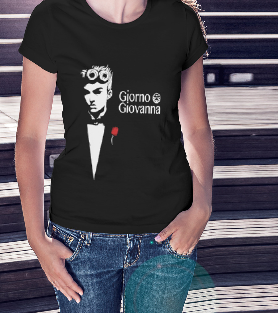 JoJo's Bizarre Adventure Giorno Giovanna Godfather T-Shirt