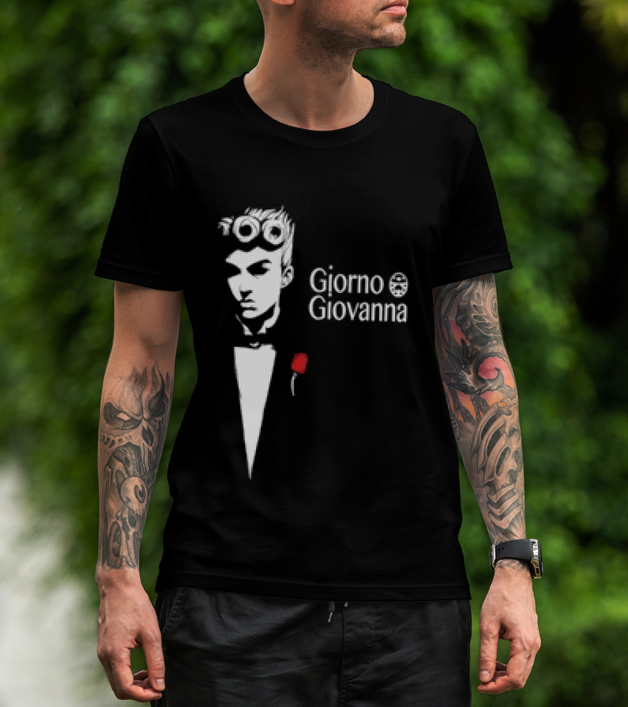 JoJo's Bizarre Adventure Giorno Giovanna Godfather T-Shirt