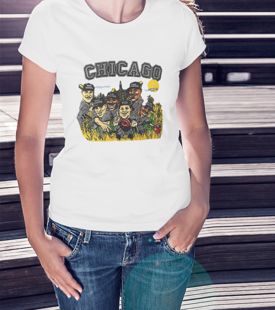 Chicago White Sox 1993 World Champions Fielding New Dreams T-Shirt