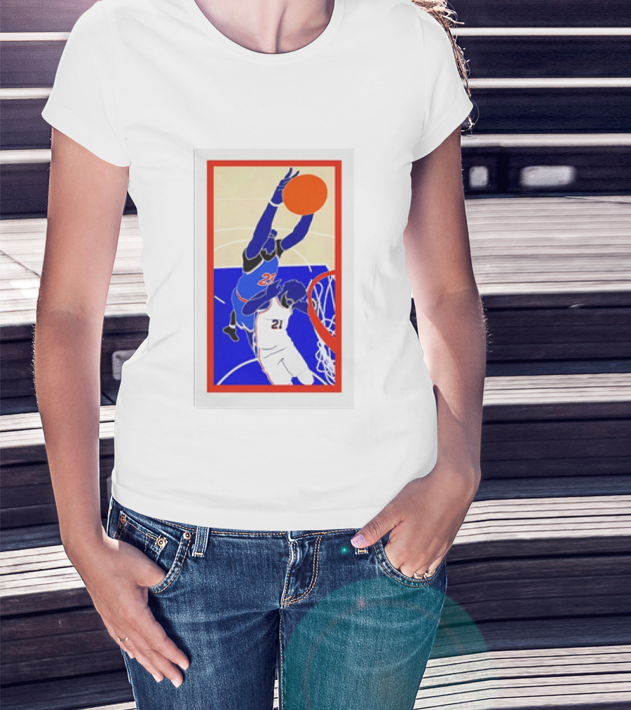 Hang It In The Louvre 2026 OG New York Knicks Dunk T-Shirt