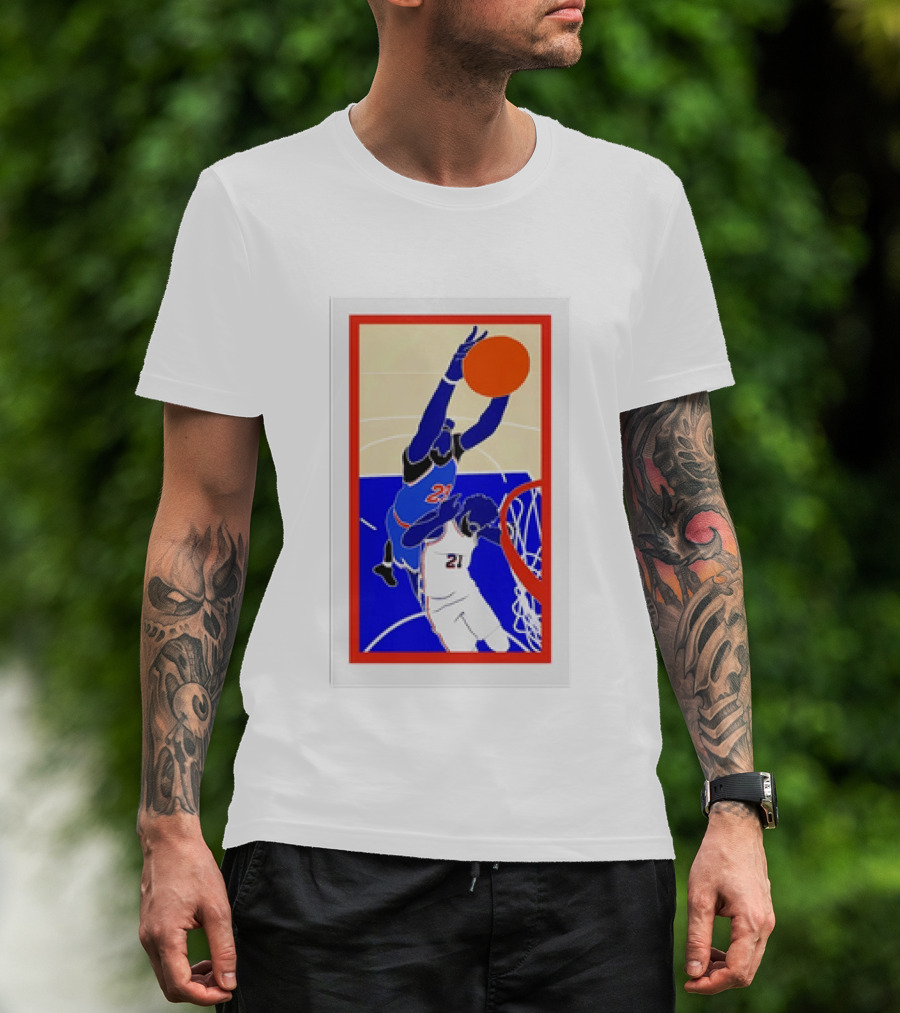 Hang It In The Louvre 2026 OG New York Knicks Dunk T-Shirt