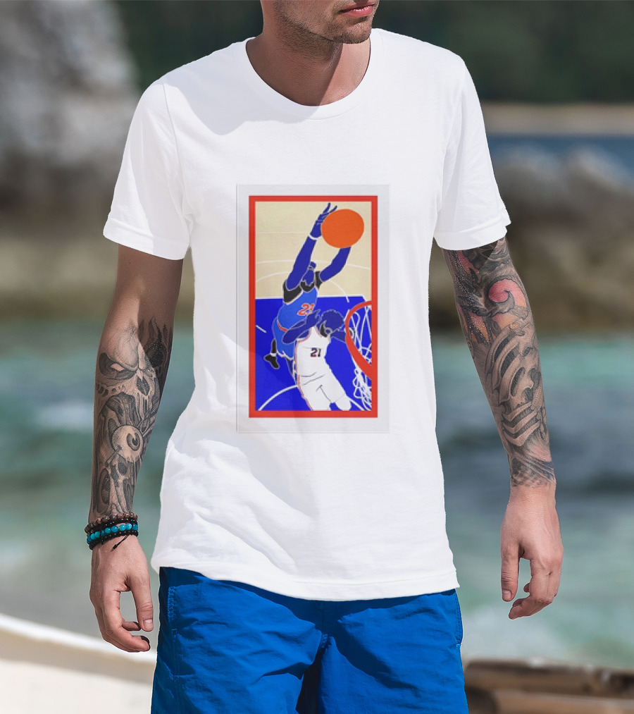 Hang It In The Louvre 2026 OG New York Knicks Dunk T-Shirt