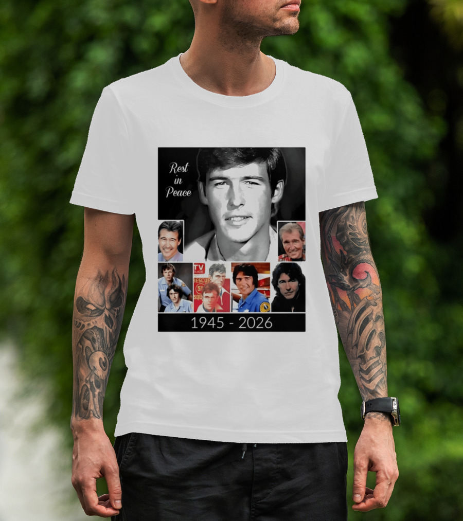 Rest In Peace Randolph Mantooth 1945 2026 Rescue Squad Tribute Images T-Shirt