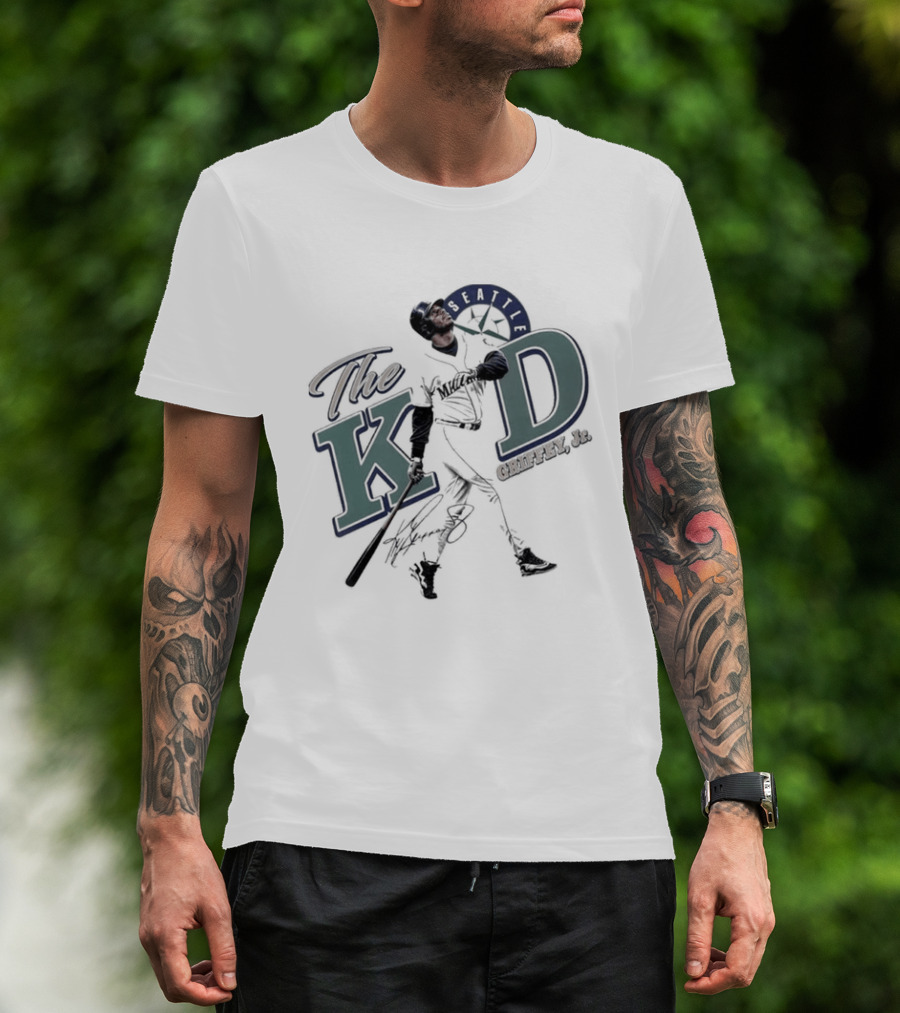 The Kid Seattle Mariners Ken Griffey Jr. Baseball T-Shirt